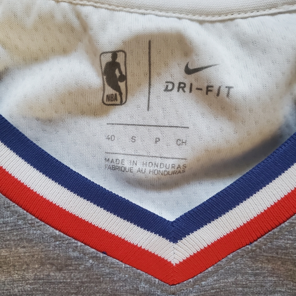 Nike Ben Simmons Philadelphia 76ers Sixers City Edition Jersey Mens Size 40 Smal - Picture 3 of 4